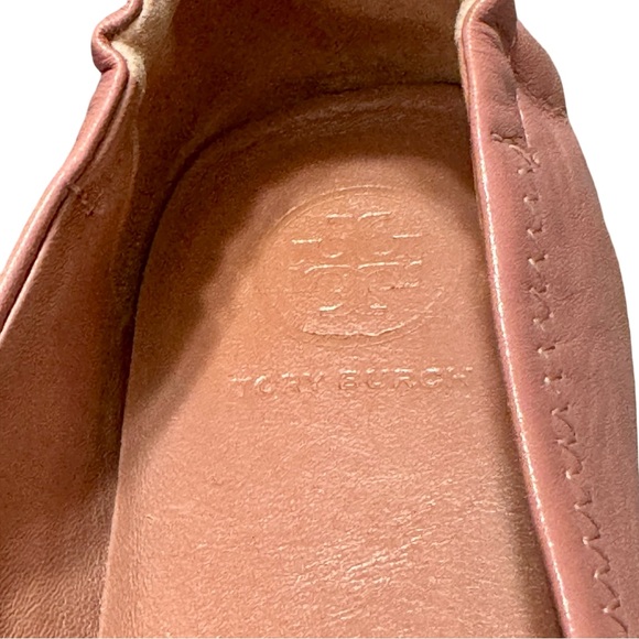 Tory Burch Minnie Travel Ballet Flats in Pink Magnolia - Picture 4 of 9